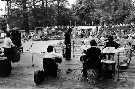 Voorstelling in openluchttheater in Vondelpark, Amsterdam, Bestanddeelnr 930-8618