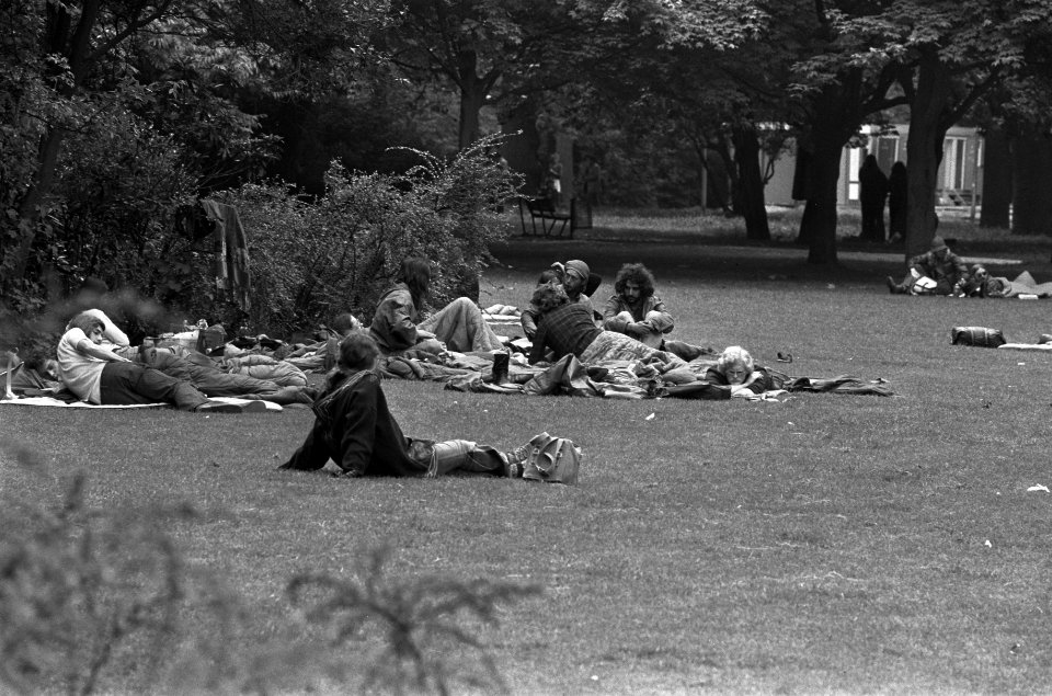 Vondelparkslapers met geit, vondelparkslapers, Bestanddeelnr 926-4766