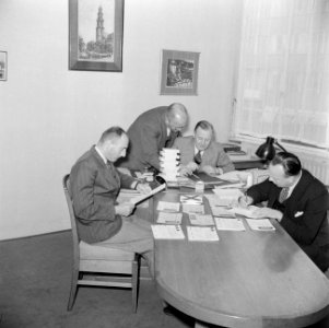 Voorbereidingen Werkers achter de schermen, Bestanddeelnr 255-7245