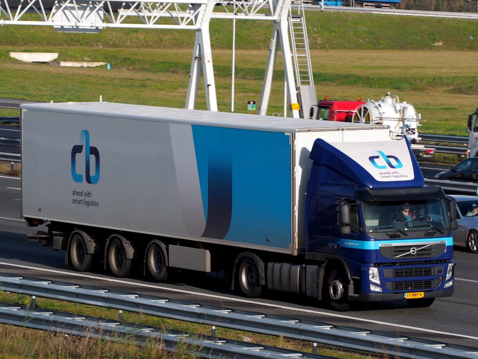 Volvo FM 370, CB logistics, Ahead with smart logistics