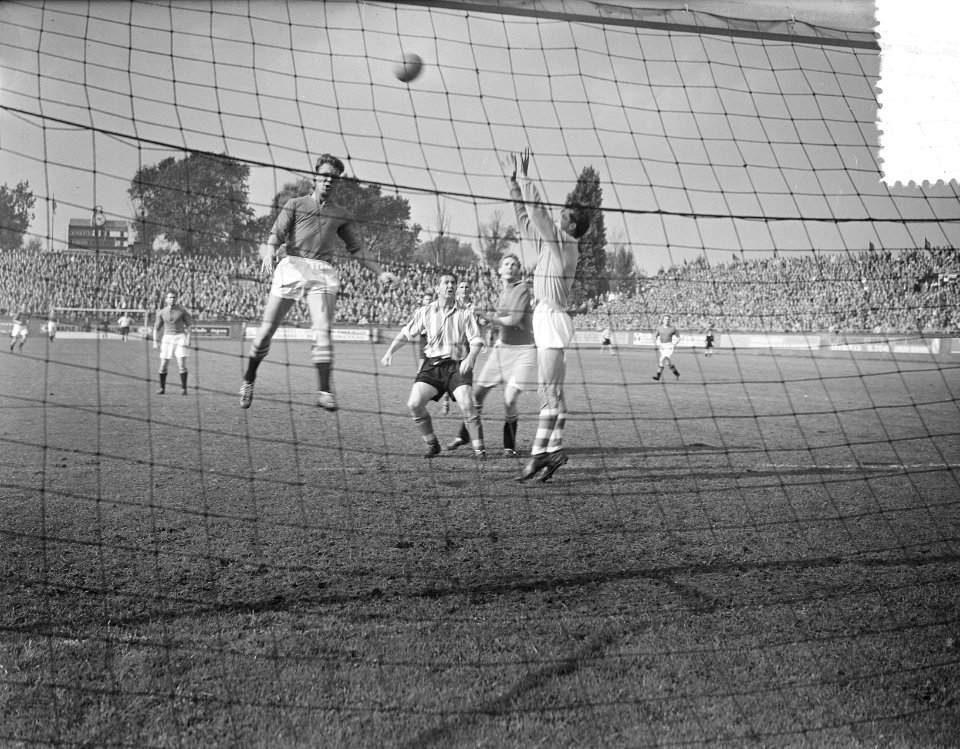 Voetbal Ajax tegen Sparta 1-1, spelmoment, Bestanddeelnr 907-3606