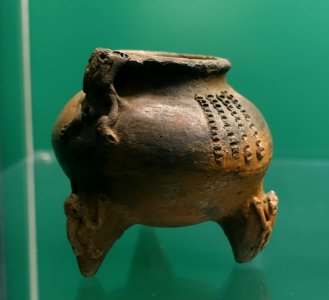 Vessel, Costa Rica, 1000-1500 AD, ceramic - Naturhistorisches Museum Nürnberg - Nuremberg, Germany - DSC04083