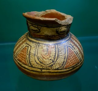 Vessel, Nicoya, Costa Rica, 800-1350 AD, ceramic - Naturhistorisches Museum Nürnberg - Nuremberg, Germany - DSC03997