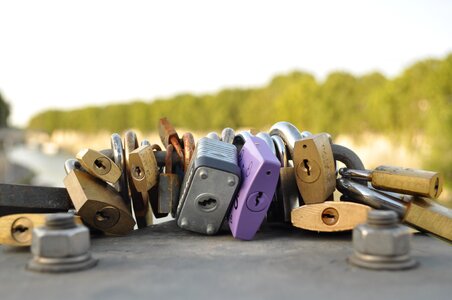 Rome italia padlock