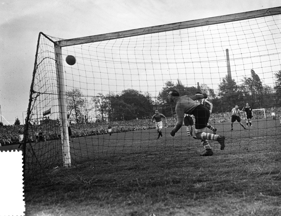 Voetbal PSV tegen Sparta, Bestanddeelnr 906-4828
