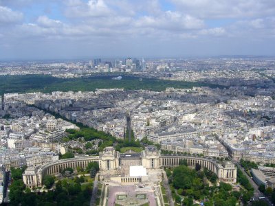 Vue du troisième étage de la Tour Effeil 19