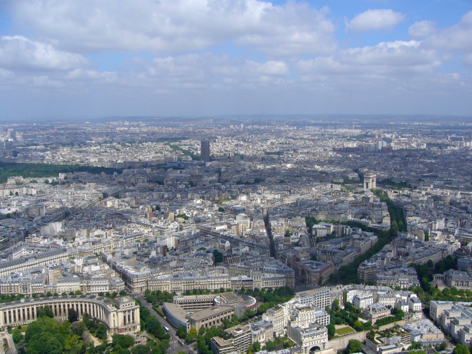 Vue du troisième étage de la Tour Effeil 34