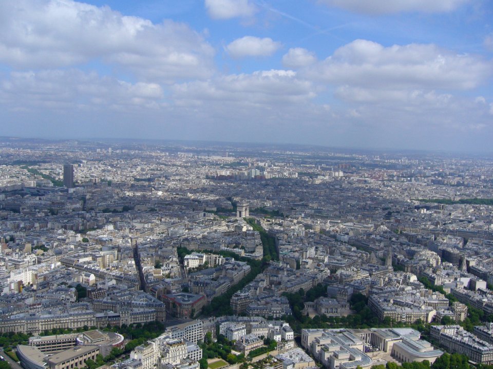 Vue du troisième étage de la Tour Effeil 39