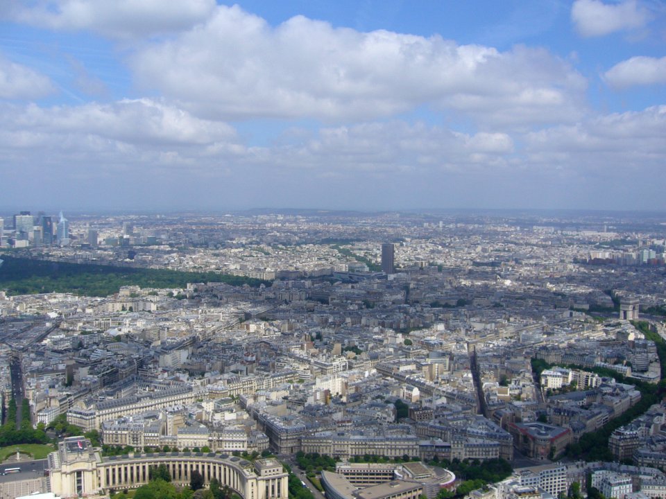 Vue du troisième étage de la Tour Effeil 40