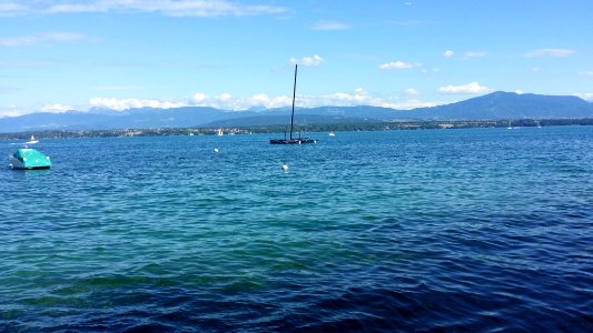 Vue du Lac Léman depuis le siège de l'UEFA