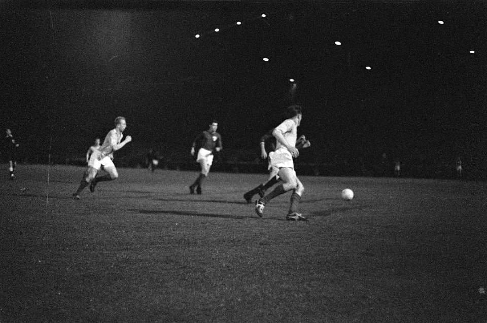 Voetbal Nederland tegen Mexico 1-2 in het Olympisch Stadion Spelmoment, Bestanddeelnr 912-3706