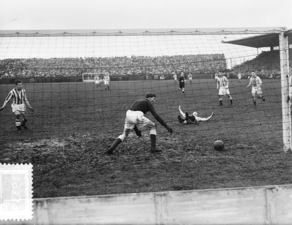 Voetbal Ajax tegen Wageningen, Bestanddeelnr 904-9339
