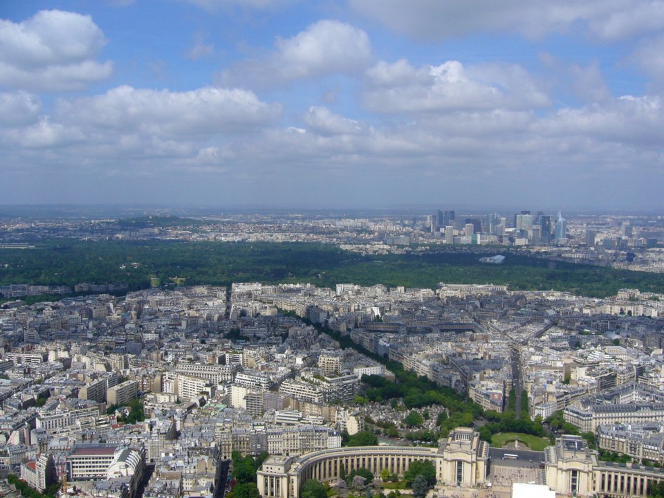 Vue du troisième étage de la Tour Effeil 27