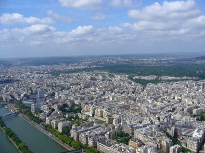 Vue du troisième étage de la Tour Effeil 15