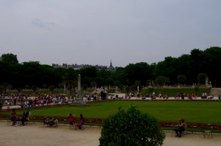 Vue du Jardin du Luxembourg - vue large