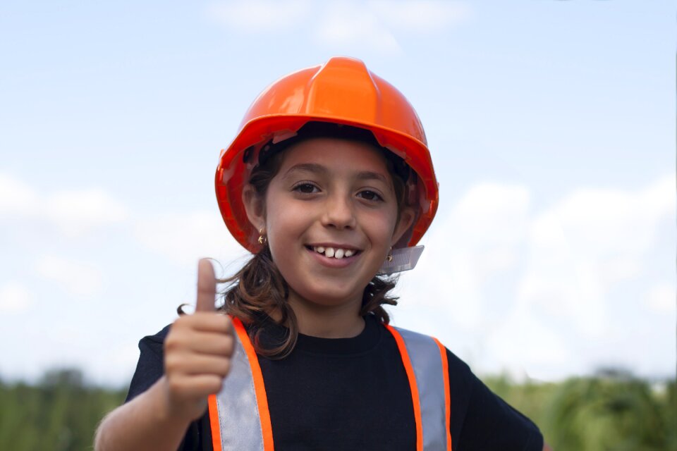 Yard safety project worker