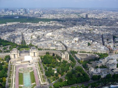 Vue du troisième étage de la Tour Effeil 25