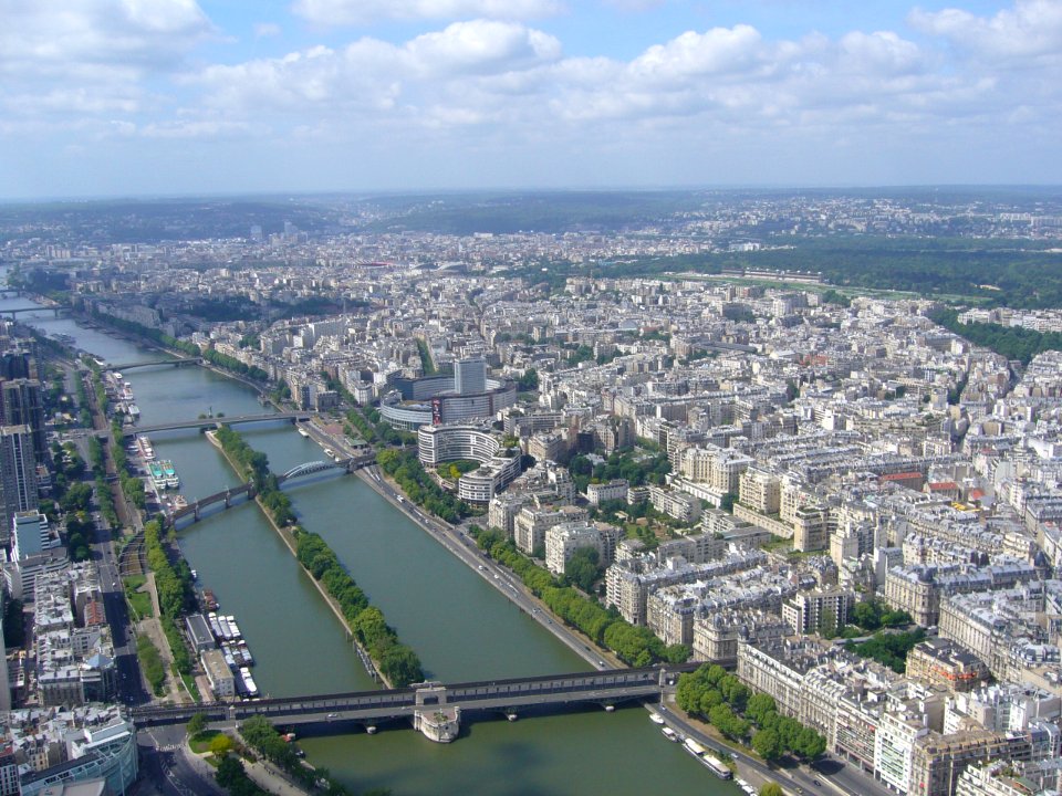 Vue du troisième étage de la Tour Effeil 10