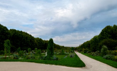 Vue du jardin des plantes