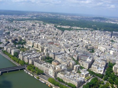 Vue du troisième étage de la Tour Effeil 12