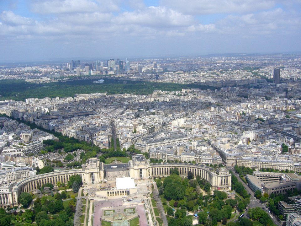 Vue du troisième étage de la Tour Effeil 26