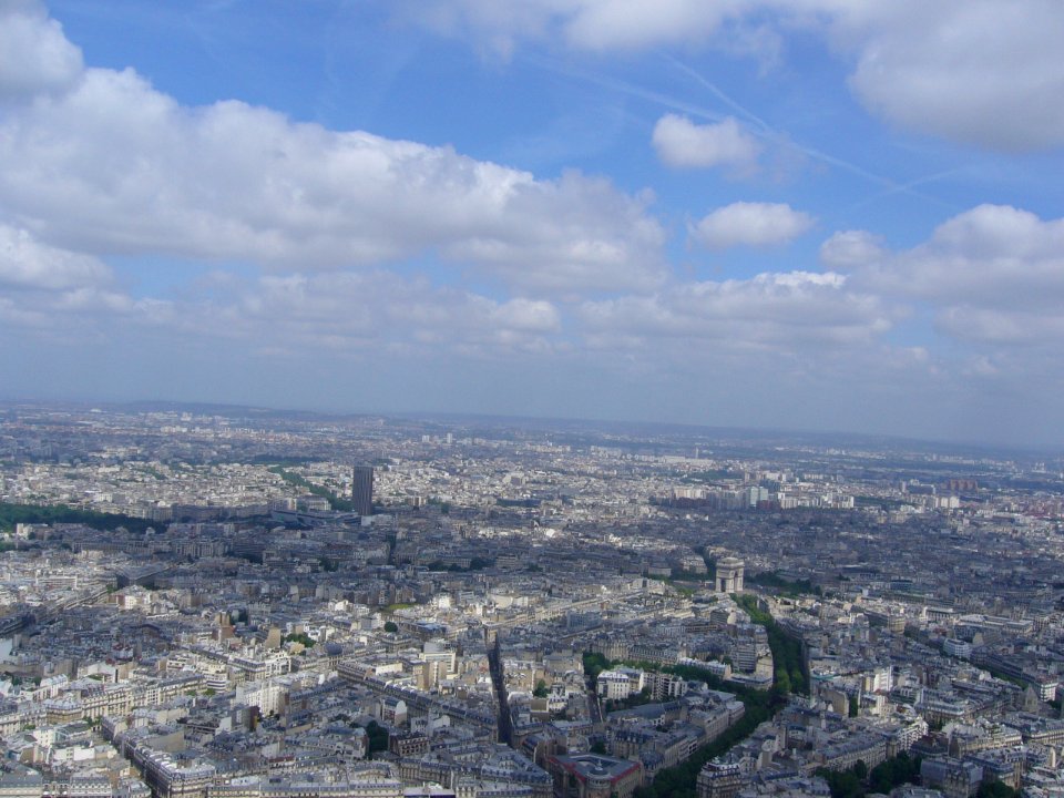 Vue du troisième étage de la Tour Effeil 36