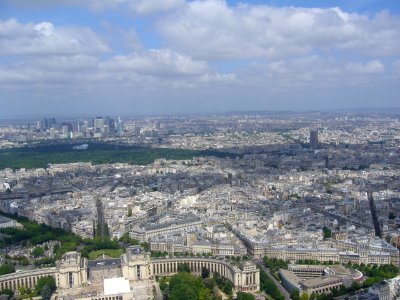 Vue du troisième étage de la Tour Effeil 30