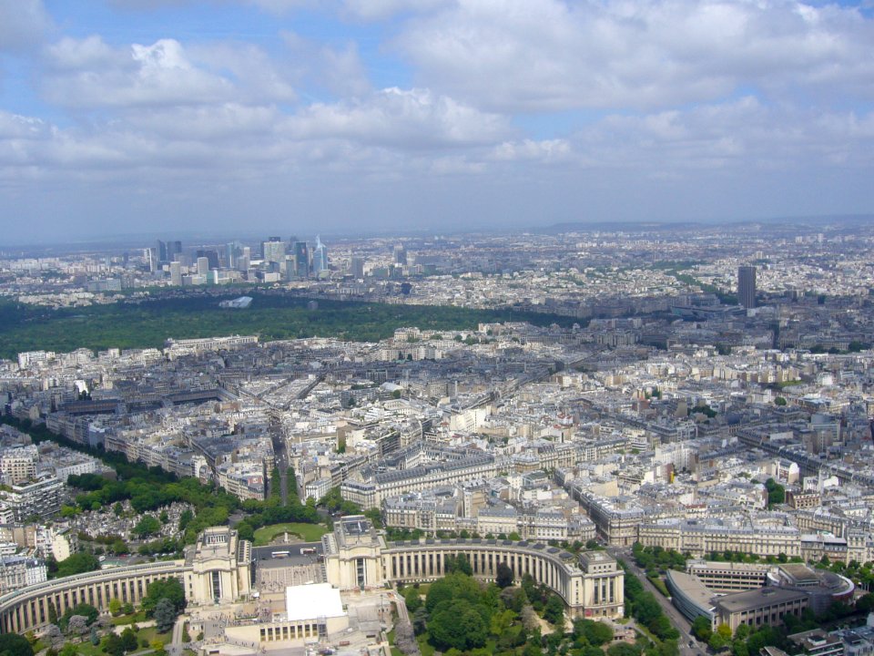 Vue du troisième étage de la Tour Effeil 24