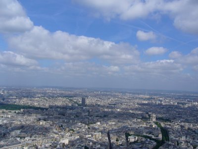 Vue du troisième étage de la Tour Effeil 42