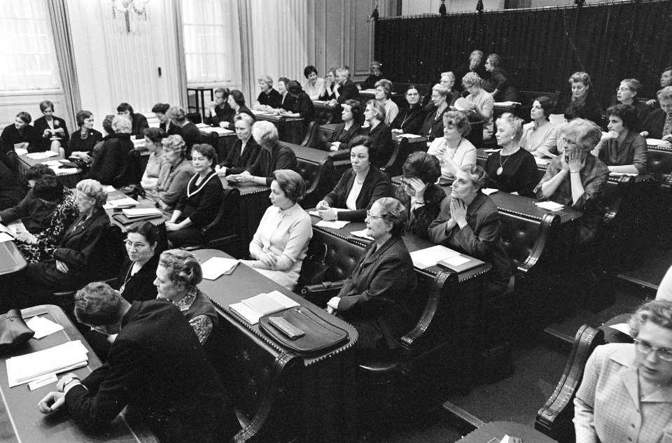 Vrouwencongres in Tweede Kamer, Bestanddeelnr 920-1340