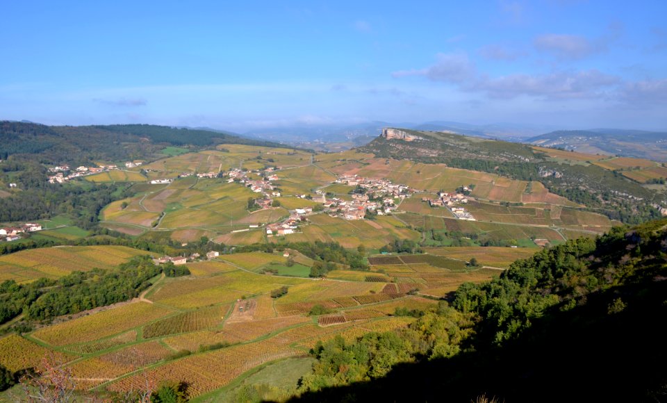 Vue depuis la Roche de Solutré 26 10 2014 1