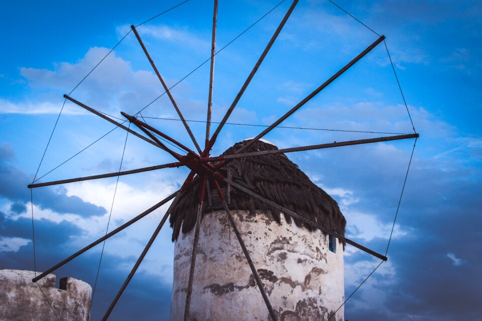 Sky clouds landmark