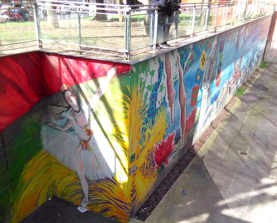Vitoria - Mural 'Somos agua, somos arte'