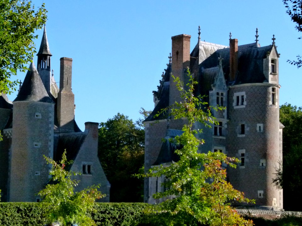 Vue d'ensemble du château du Moulin