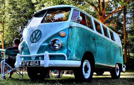 Hippie vw bus bus