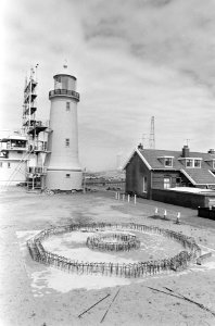 Vuurtoren te IJmuiden aan de rol, Bestanddeelnr 919-4405