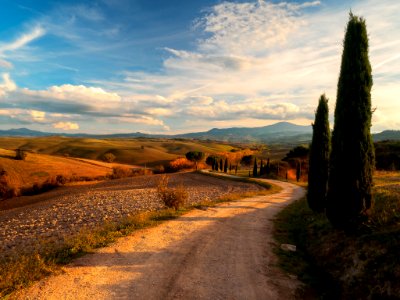 Val D Orcia In Autumn (179351679) photo
