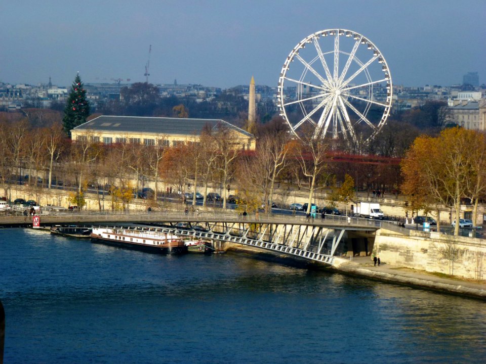 Vue sur Paris du haut du musée d'Orsay, 1 dec 2012