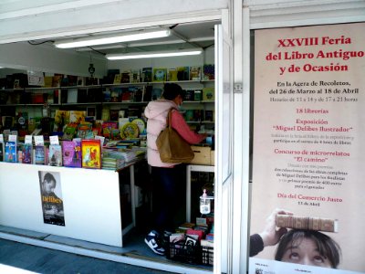 Valladolid - Acera de Recoletos, XXVIII Feria del Libro Antiguo y de Ocasión (2021) 1