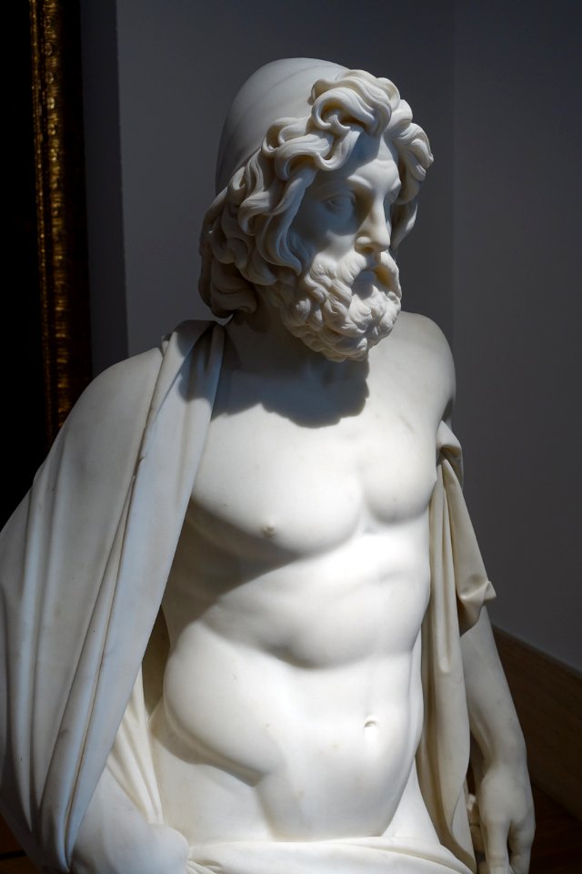 Vulcan by Pietro Tenerani, 1844 - Galleria nazionale d'arte moderna - Rome, Italy - DSC05397