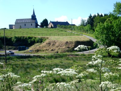 Vue sur Gien-sur-Cure (Nièvre, Fr)