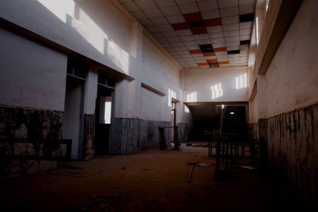 Views in July of 2019 in, around, and from the main institute in Shingal (Sinjar) after war with the Islamic State 43