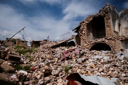 Views around the old city of Sinjar, seen in May of 2019 after war with the Islamic State 25