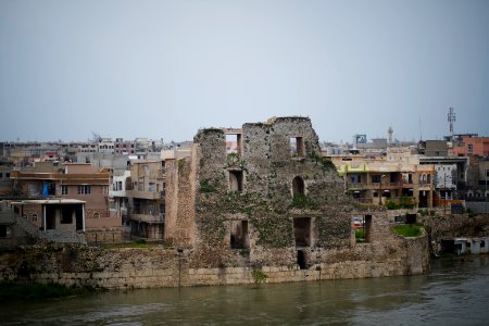 Views of a drive in April of 2019 through Mosul 47