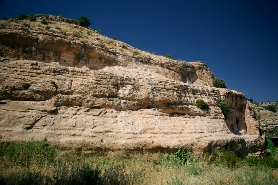Views around Khenis archaeological site related to Assyrian king Sennacherib's aqueduct system 01
