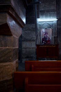 Views of the Der Mar Mattai (the Monastery of Saint Matthew) at night 08