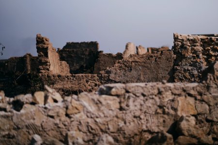 Views of the Ezidi village Hardan in Sinjar District, burned in 2019 in the summer fires 07