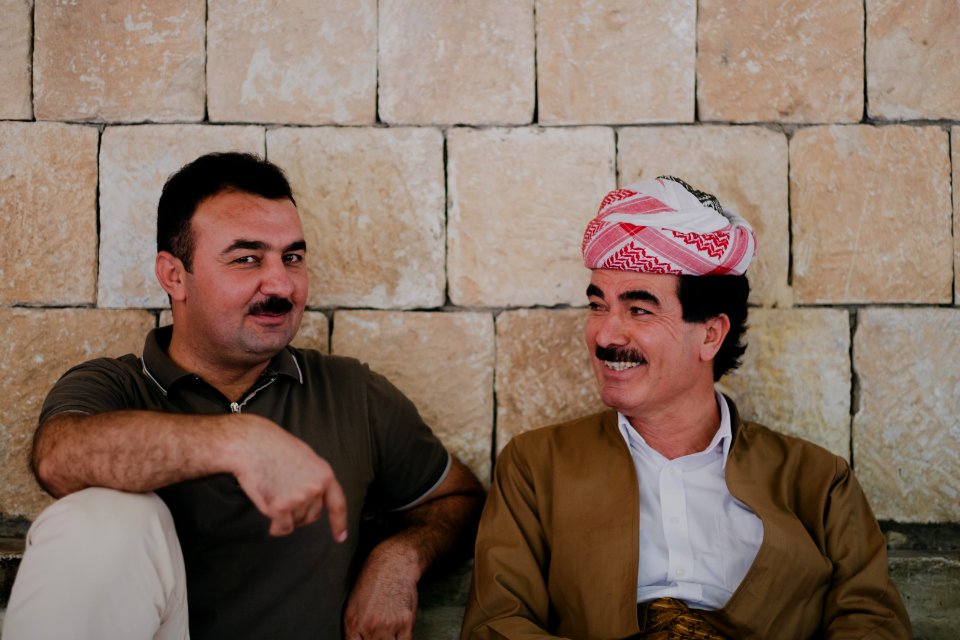 Views in summer of 2019 around Lalish, including Ezidi pilgrims and worshippers 31