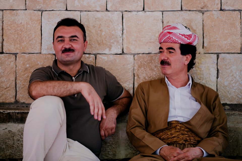 Views in summer of 2019 around Lalish, including Ezidi pilgrims and worshippers 34