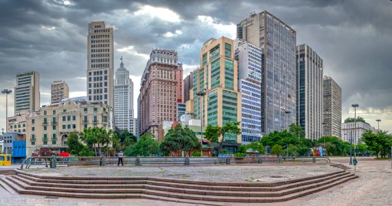 Vale do Anhangabaú, Sao Paulo, Brasil